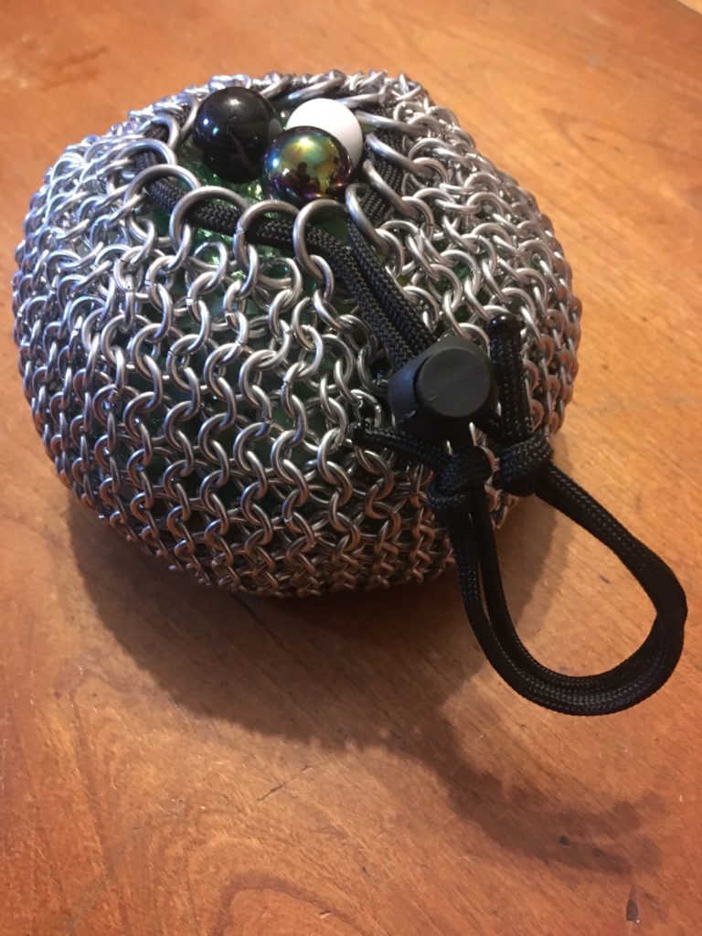 Chain Mail Marble Bag