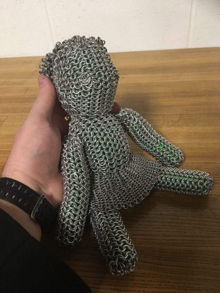 Chain Mail Doll in Hand